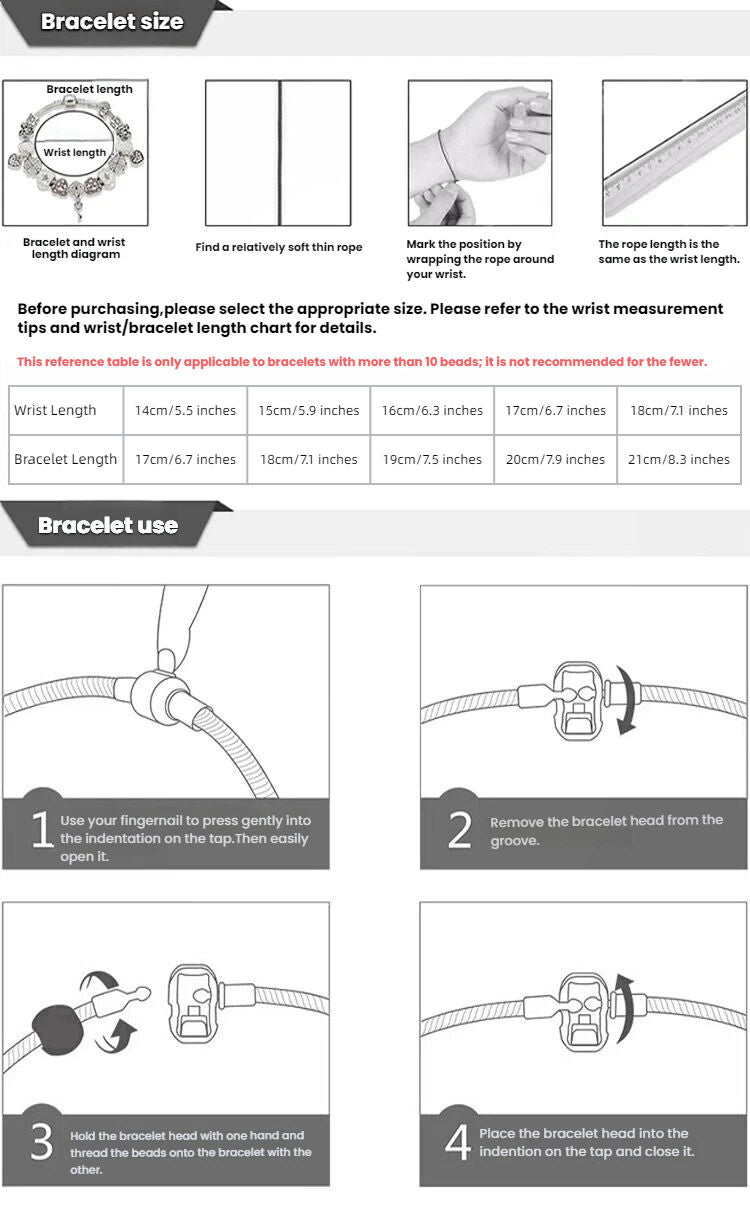 Hollow-out Rhinestone Heart Flower Charm Bracelet(Silver,19cm) - Image 5