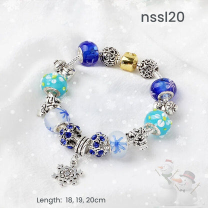10 Styles Charm Bracelets Set: Colorful Alloy & Glass Beaded Bracelets,Buy 3 for Better Price(triple) - Image 8
