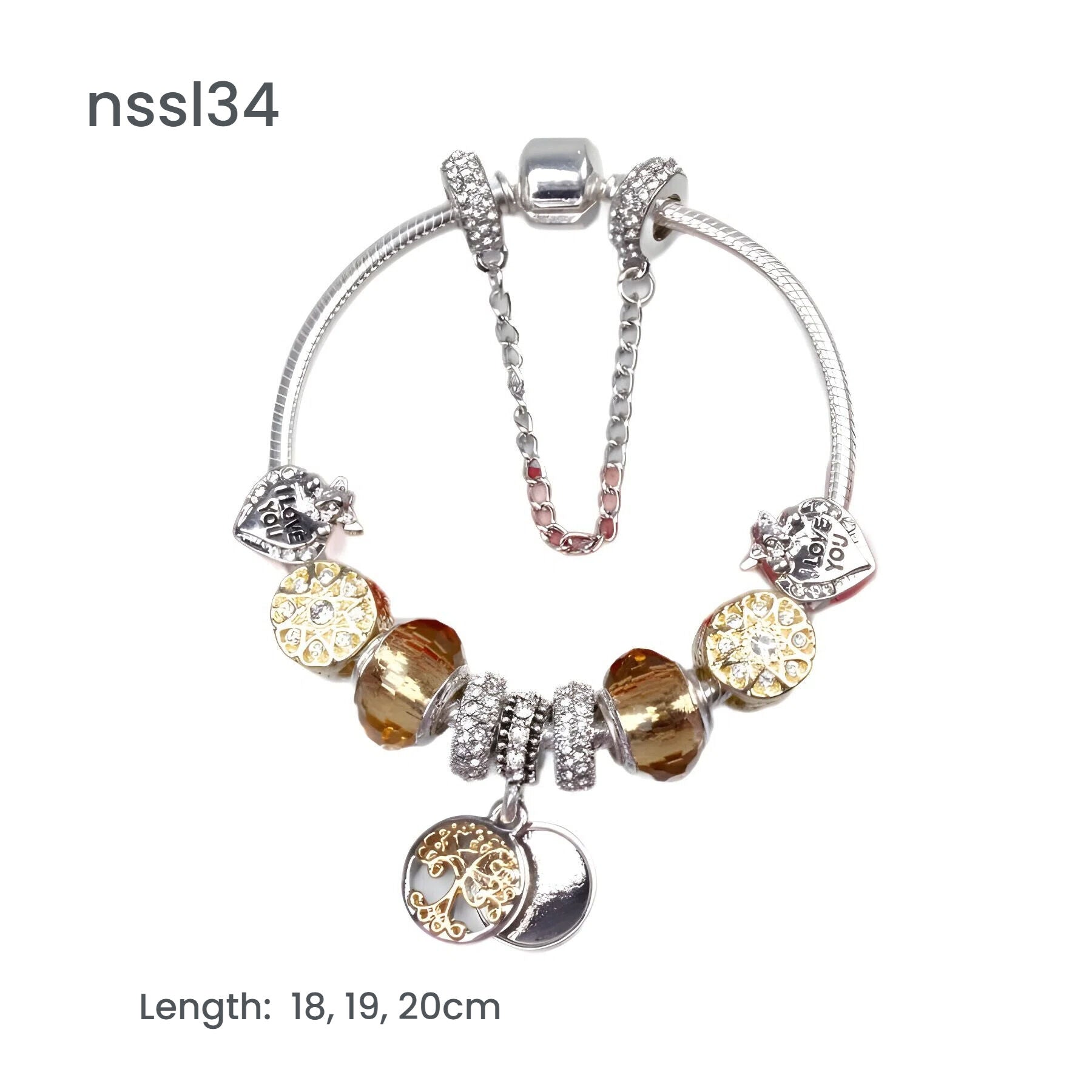 11 Styles Charm Bracelets Set,Colorful Alloy & Glass Beaded Bracelets, Buy 2 for Better Price(double) - Image 4