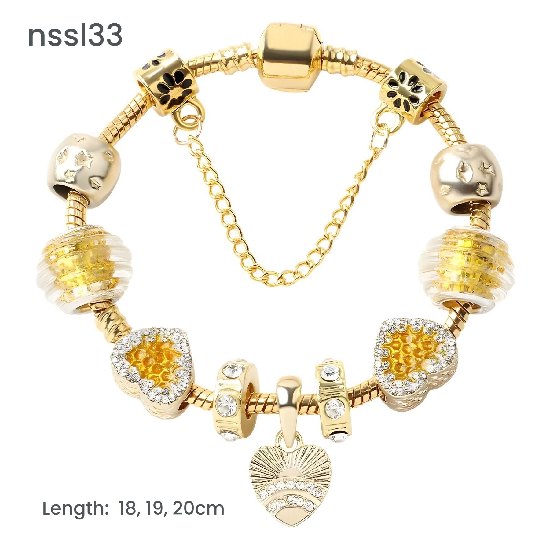 11 Styles Charm Bracelets Set,Colorful Alloy & Glass Beaded Bracelets, Buy 2 for Better Price(double) - Image 9