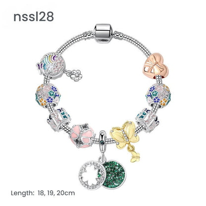 11 Styles Charm Bracelets Set,Colorful Alloy & Glass Beaded Bracelets,Buy 3 for Better Price(triple) - Image 6