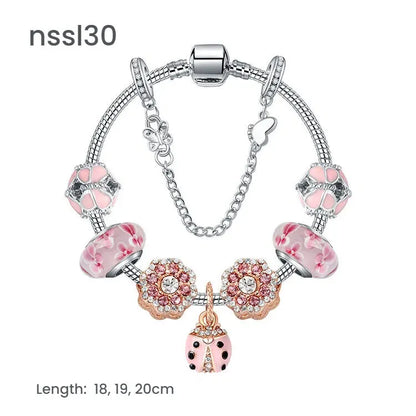 11 Styles Charm Bracelets Set,Colorful Alloy & Glass Beaded Bracelets,Buy 3 for Better Price(triple) - Image 8