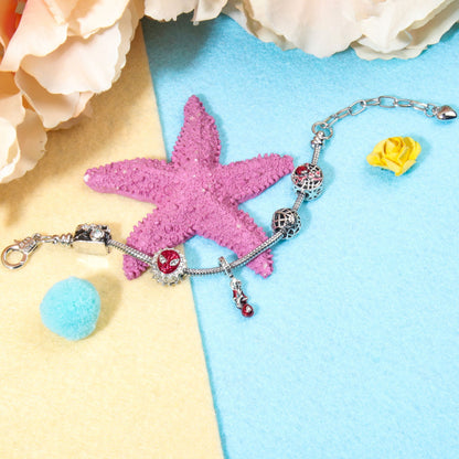 Cartoon Punk Spider-Man Themed Rhinestone Bracele(19cm) - Image 3