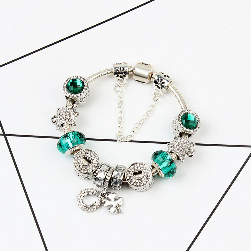 Combo Deal: Tortoise Bead, Purple Floral, Blue Starry Sky Bracelets - Mix & Match,Buy 3 for Better Price(triple-19cm) - Image 5