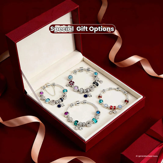 Combo Deal: Tortoise Bead, Purple Floral, Blue Starry Sky Bracelets - Mix & Match,Buy 3 for Better Price(triple-19cm) - Image 6