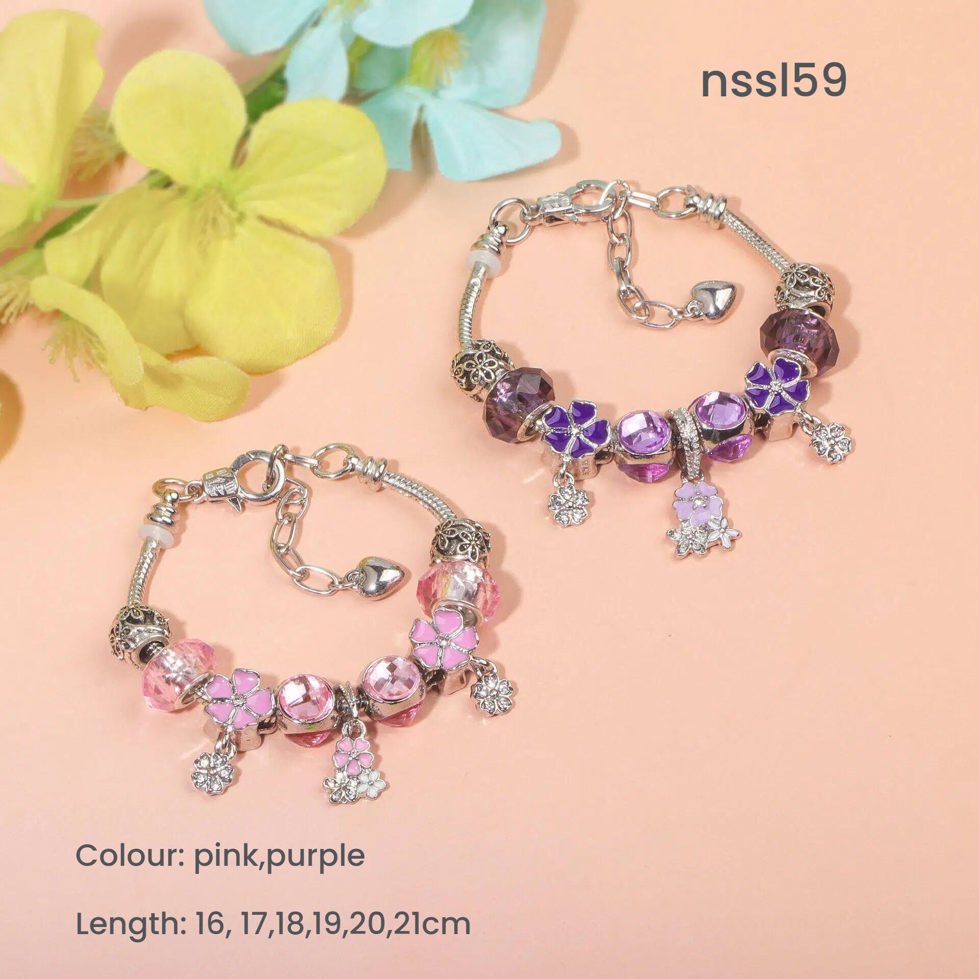 Charm Bracelets Mix & Match Offer - 10 Styles with Cartoon, Vintage & More, Get Discount on 2 Picks(double) - Image 8