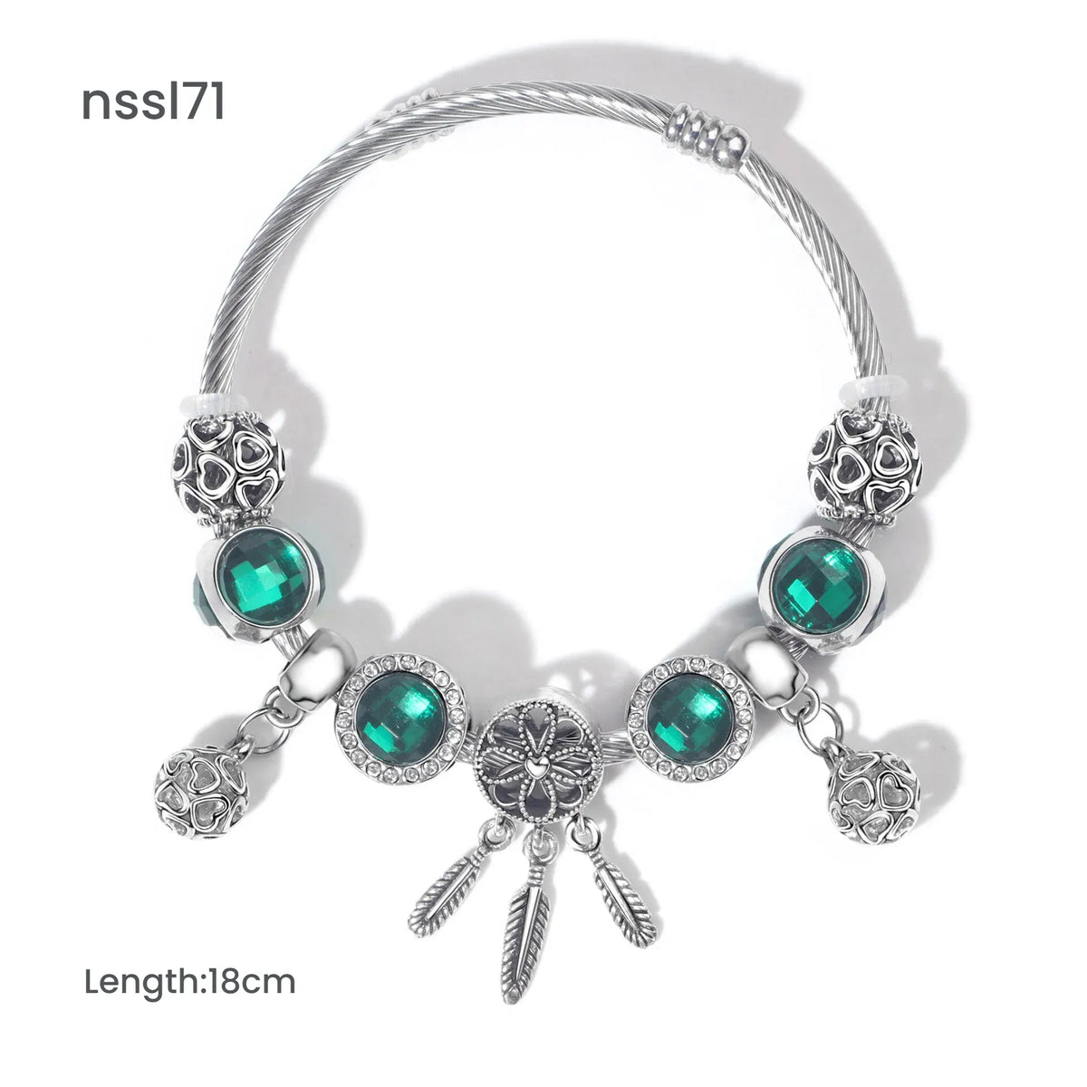 Charm Bracelets Mix & Match Offer: 10 Styles in Light Luxury/Retro/Ethnic, Discount on 2(double)