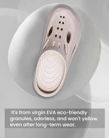 Men's Summer EVA Crocs with 3 Color Options - Breathable, Non-Slip, Comfortable Beach & Casual Sandals(black-39-40) - Image 5