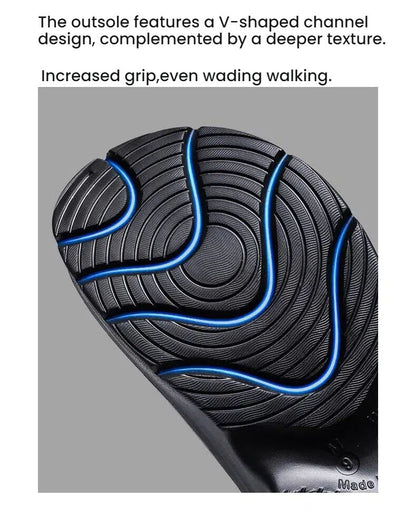 Men's Summer EVA Crocs with 3 Color Options - Breathable, Non-Slip, Comfortable Beach & Casual Sandals(khaki-39-40) - Image 7
