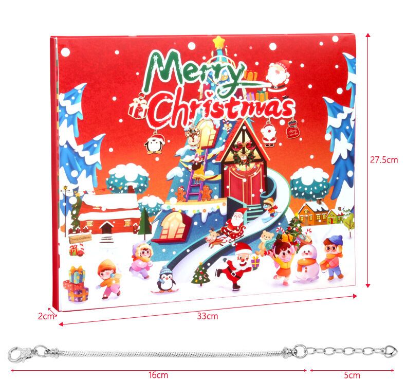 Christmas DIY Jewelry & Craft Advent Calendar(-planes-3D-Puzzle,33*27.5*2cm) - Image 3
