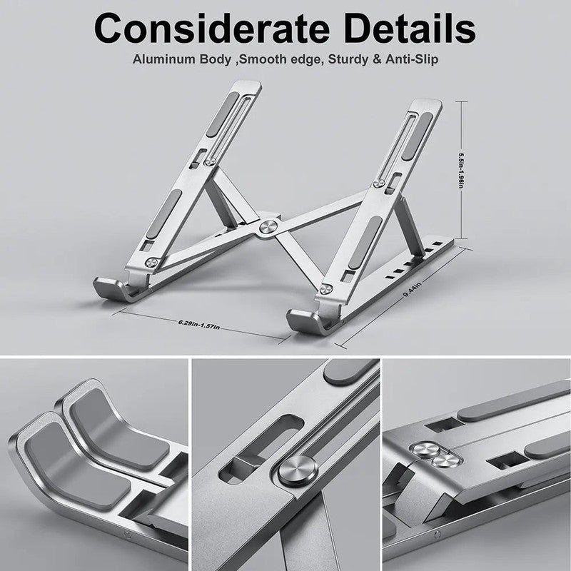 NNEOBA Portable Aluminum Laptop Stand - Image 2