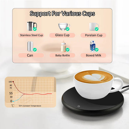 NNEOBA USB Coffee Cup Heater Mug Warmer - Image 3