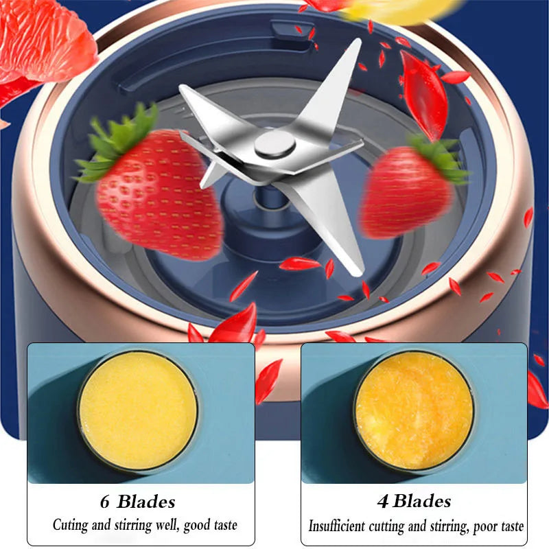Portable Electric Fruit Juice Blender - Image 5