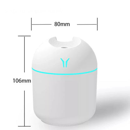 NNEOBA 250ML Mini Aroma Oil Diffuser & Humidifier with LED Night Lamp - Image 2