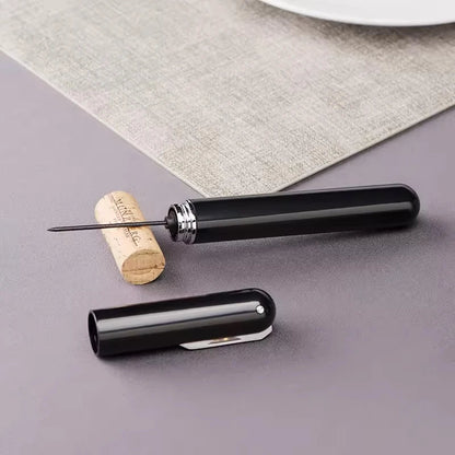 NNEOBA Portable 2-in-1 Air Pressure Corkscrew and Foil Cutter - Image 5