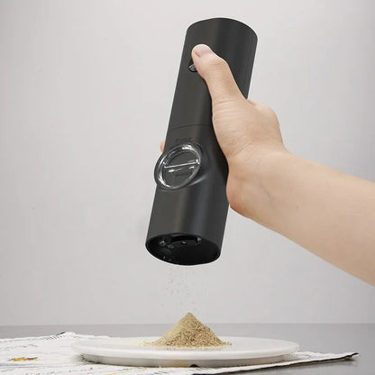 NNEOBA Electric Automatic Pepper and Salt Grinder with LED Light(1pc) - Image 3