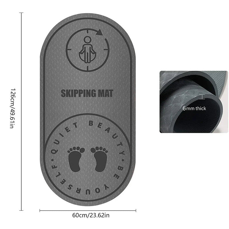 High-Density Anti-Noise Jump Rope Mat - Image 2