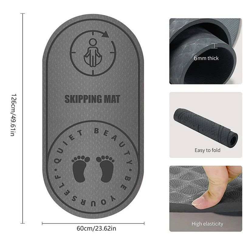 High-Density Anti-Noise Jump Rope Mat - Image 3