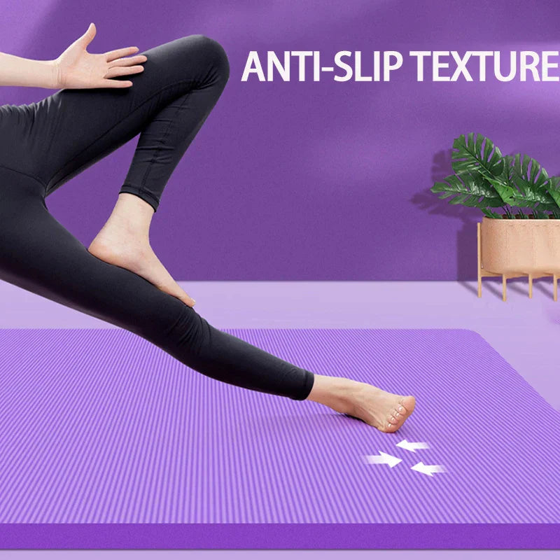 Thickened Anti-Slip Yoga Mat Exercise Pilates Foam Mat - Image 2