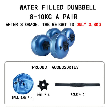 Adjustable Water-Filled Dumbbell Set - Image 5