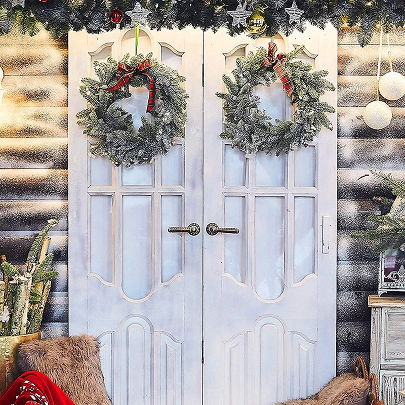 Metal Wreath Round Iron Ring For Christmas - Image 8