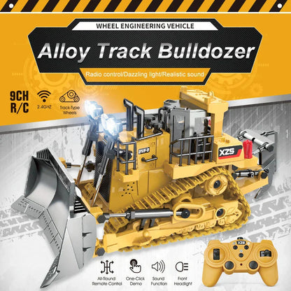 Rc Buldozer Toy Truck For Kids - Image 2