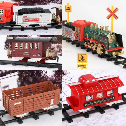 RC Track Train Set with Steam Effect - Image 2