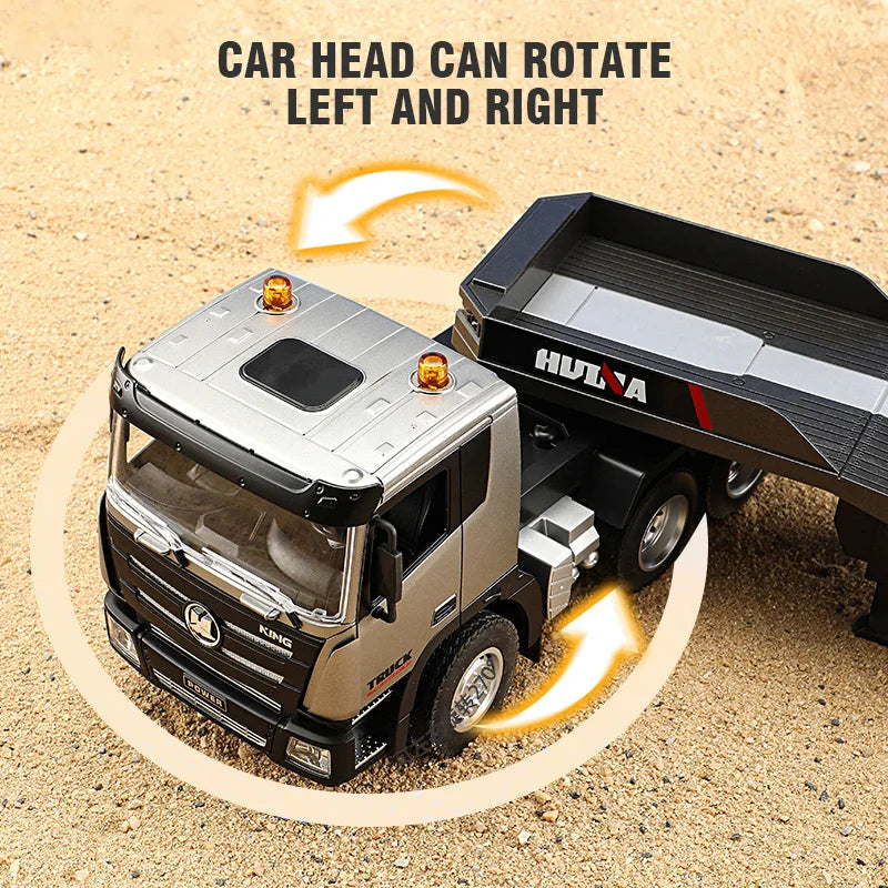 Rc Flat Truck 9-Channel Alloy Remote Control Trailer - Image 2