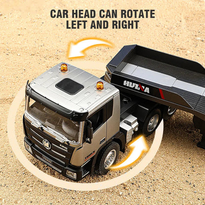 Rc Flat Truck 9-Channel Alloy Remote Control Trailer - Image 2