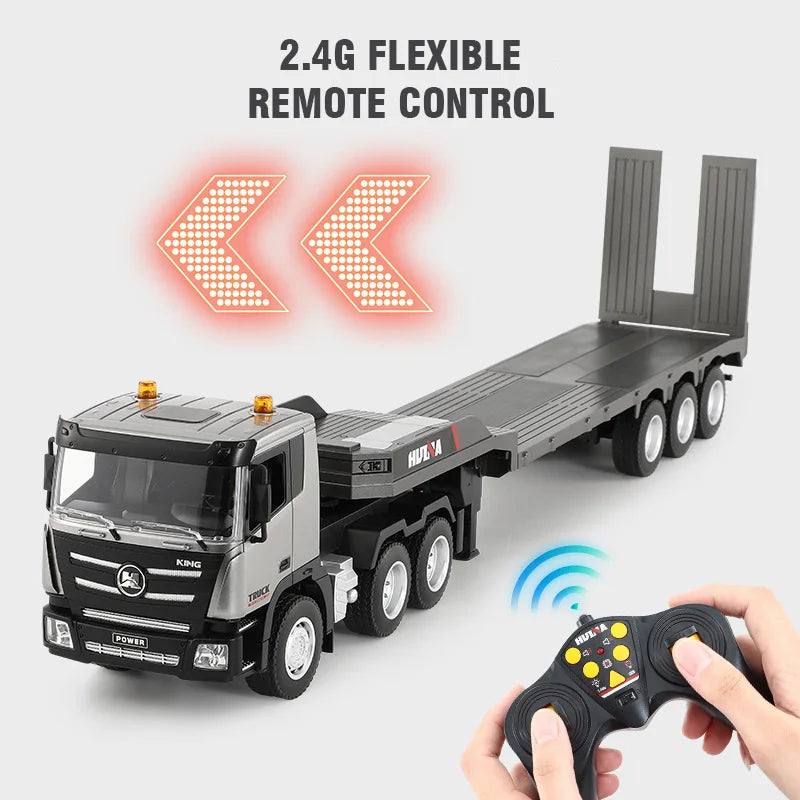 Rc Flat Truck 9-Channel Alloy Remote Control Trailer - Image 3