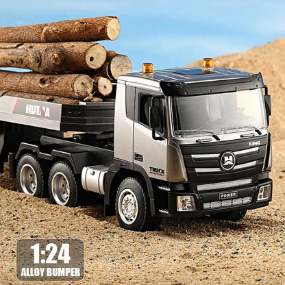 Rc Flat Truck 9-Channel Alloy Remote Control Trailer - Image 4