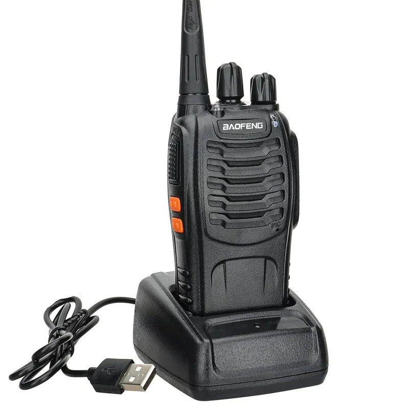 V2 Walkie Talkie Long Range Radio (2PCS BF-888S) - Image 5