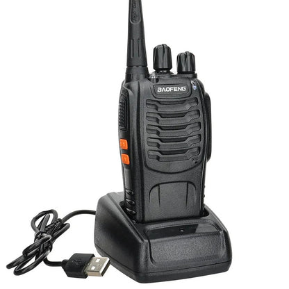 V2 Walkie Talkie Long Range Radio (2PCS BF-888S) - Image 5