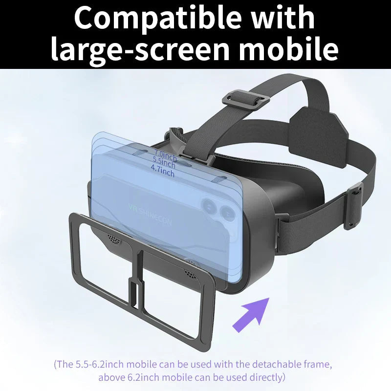 3D Vr Glasses With Smart Goggles For Smartphones - Image 3