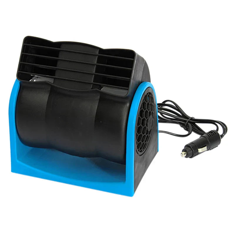 12V Adjustable Car Air Conditioning Fan Dual Speed - Image 2