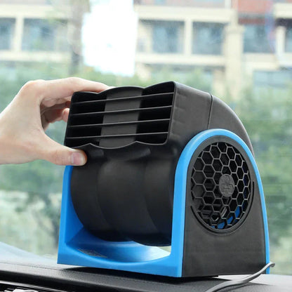 12V Adjustable Car Air Conditioning Fan Dual Speed - Image 3