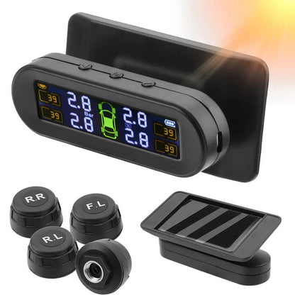 Wireless Tire Pressure Monitoring  Solar And USB Charging - Image 2