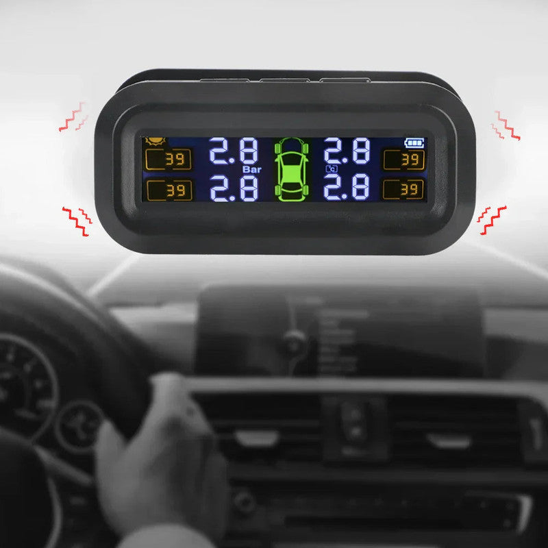 Wireless Tire Pressure Monitoring  Solar And USB Charging - Image 7