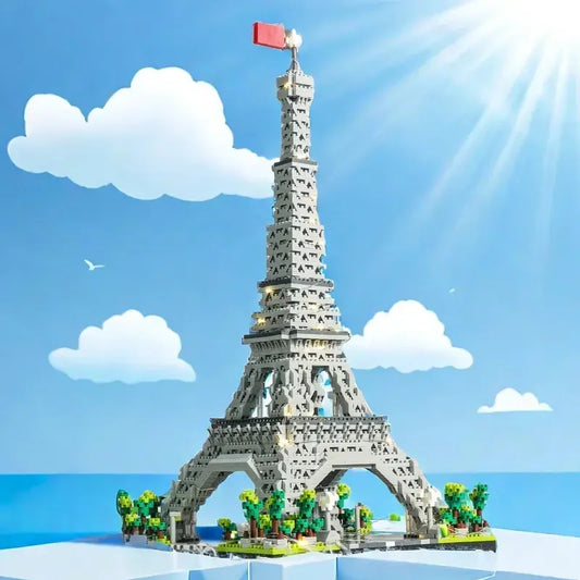 LED Eiffel Tower Micro Mini Building Blocks Set - Image 4
