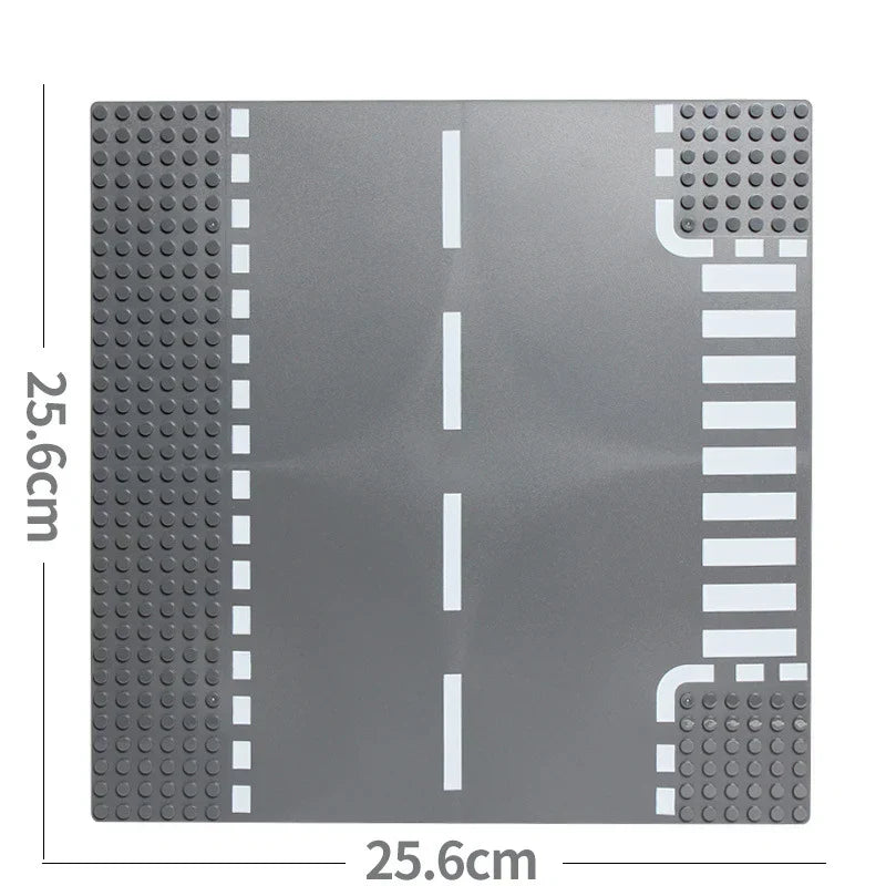 City Road Baseplate Block For Kids Diy Building - Image 3
