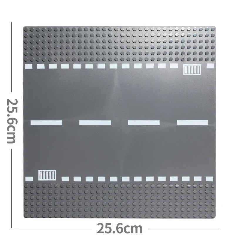 City Road Baseplate Block For Kids Diy Building - Image 5