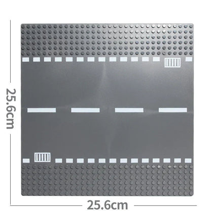 City Road Baseplate Block For Kids Diy Building - Image 5
