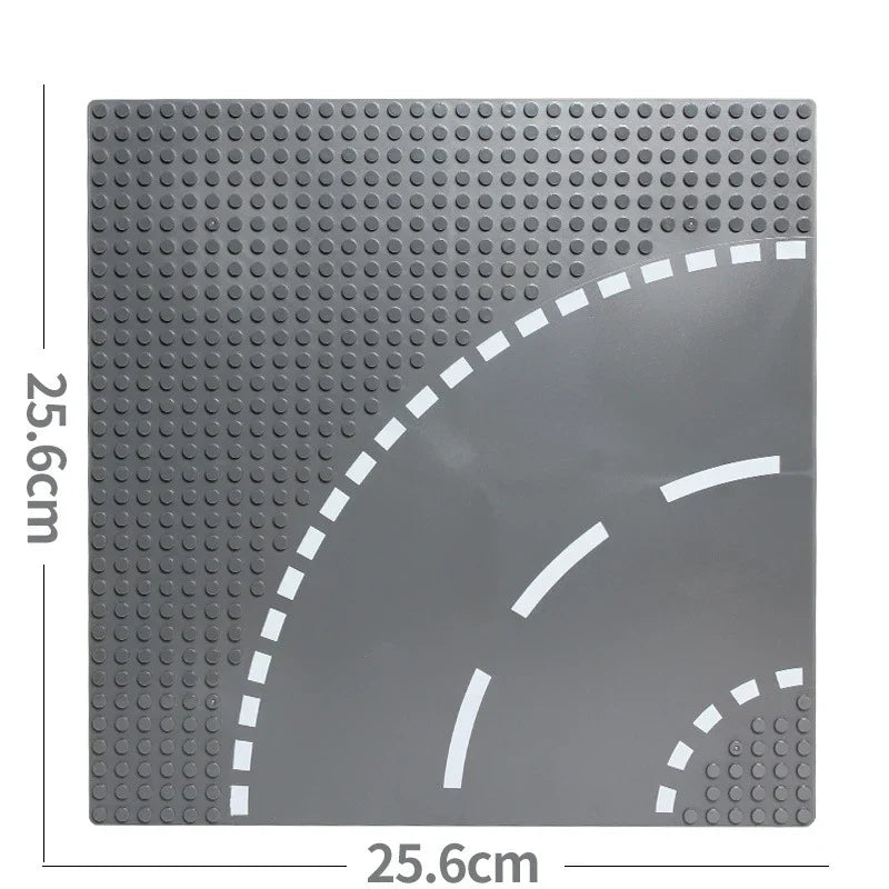 City Road Baseplate Block For Kids Diy Building - Image 6
