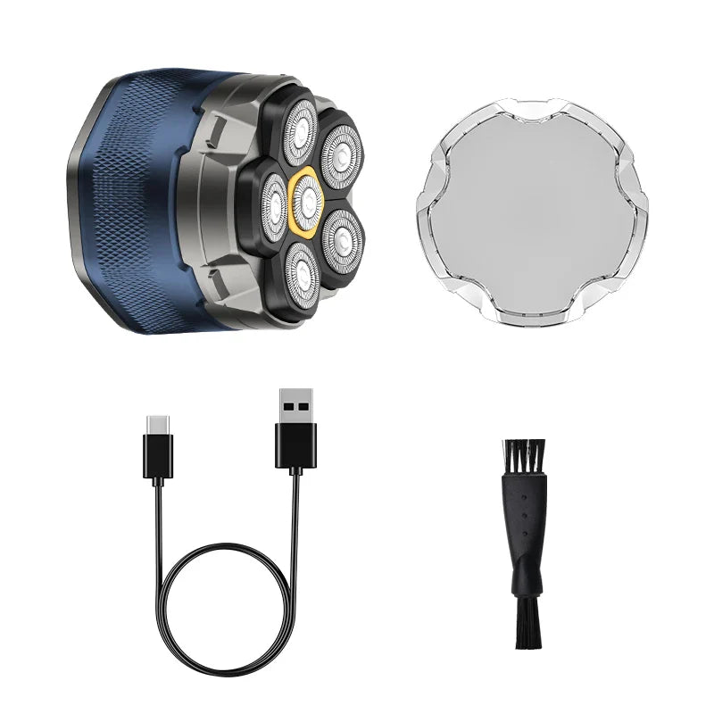 6D Electric Head And Face Shaver Rechargeable - Image 4