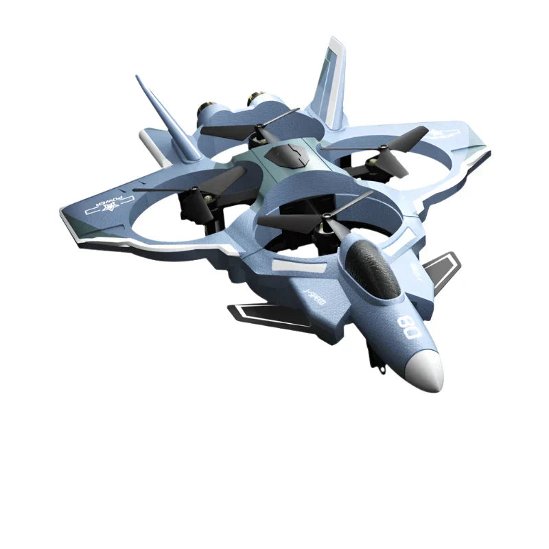 2.4G Rc Fighter Jet With Camera & Missile Launch (Grey) - Image 4