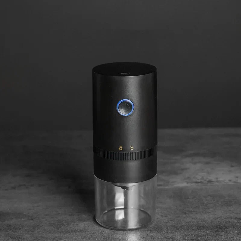 Portable USB C Rechargeable Coffee Grinder  Mill Black - Image 2