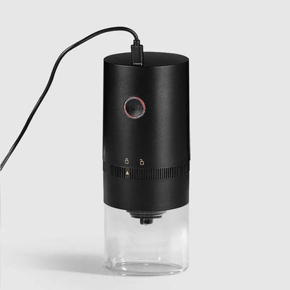 Portable USB C Rechargeable Coffee Grinder  Mill Black - Image 3