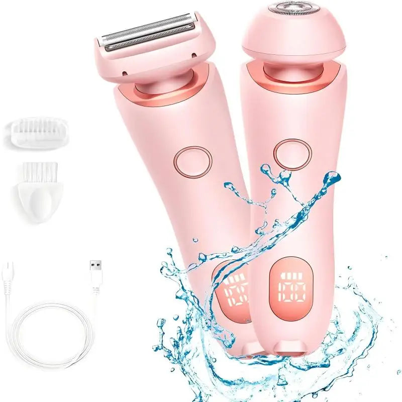 2 in 1 Waterproof Electric Shaver Hair Removal  - Image 2