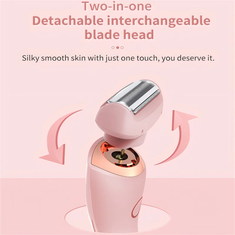 2 in 1 Waterproof Electric Shaver Hair Removal  - Image 3