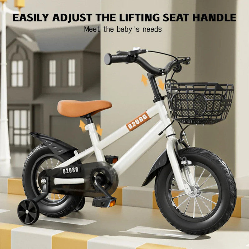 Kids Bike for Girls 3-7 Years with Basket - Image 2